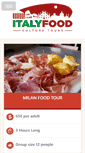 Mobile Screenshot of milanfoodtours.com